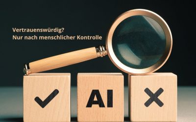 KI kann sich täuschen, daher: KI braucht Kontrolle