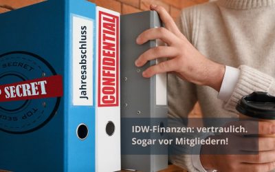 IDW-Finanz-Transparenz auf dem Prüfstand!