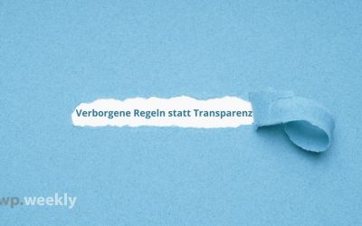 Der „dritte Weg“ zur Nichtzahlung– systemisches Versagen im WPV?