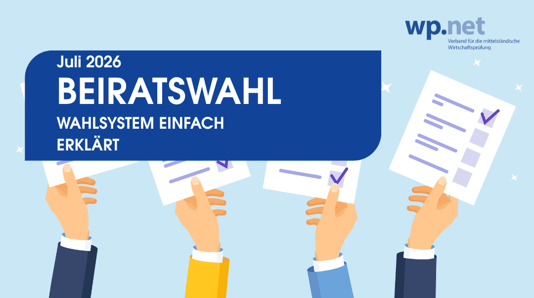 Beiratswahl 26: Was die Mitglieder wissen müssen!