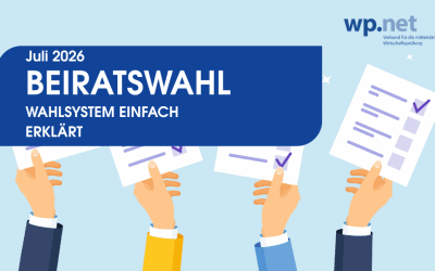 Beiratswahl 26: Was die Mitglieder wissen müssen!